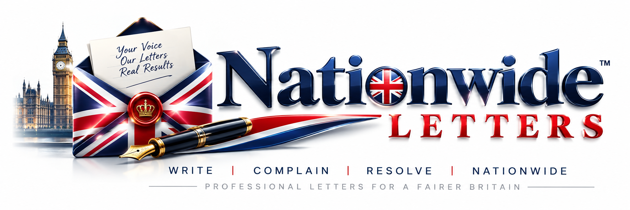 Nationwide Letters — Your Voice, Our Letters, Real Results